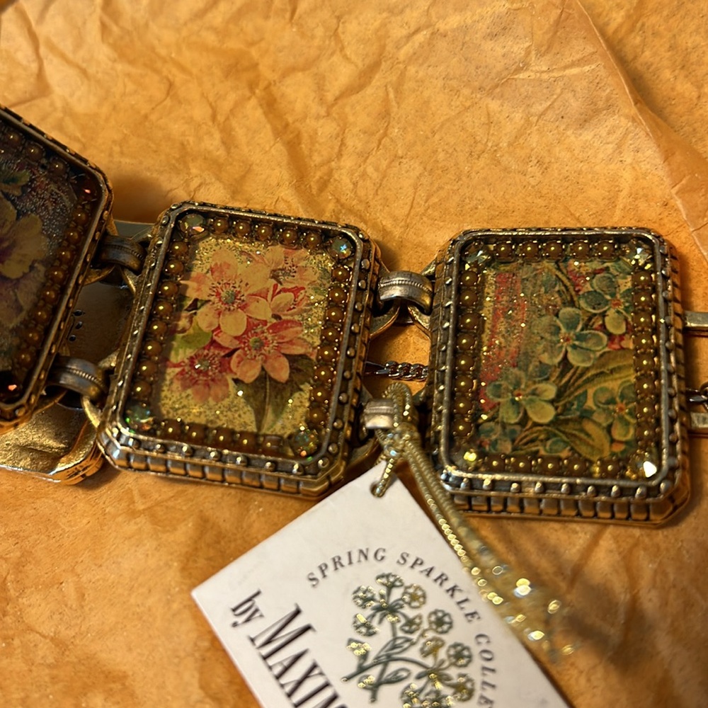 John Wind for Maximal Art vintage one-of-a-kind bracelet, signed by the artist.